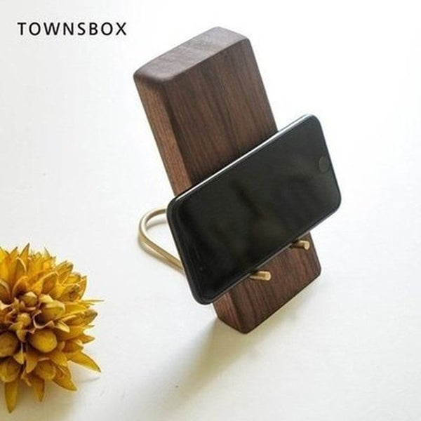 Mobile Phone Rack Mobile Phone Stands Wooden Wooden Desktop Mobile Phone Rack · Dondepiso