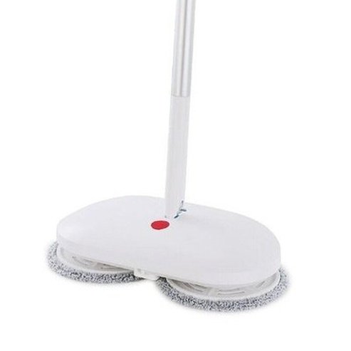 Smart Cleaning Mop Mops White Dual Wireless Smart Spinning Pulverization Mop · Dondepiso