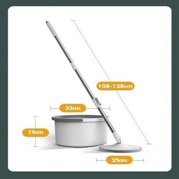 Spin Mop Bucket Mops White Spin Mop and Bucket Sewage Separation – Dondepiso