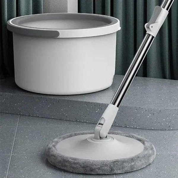 Spin Mop Bucket Mops White Spin Mop and Bucket Sewage Separation – Dondepiso