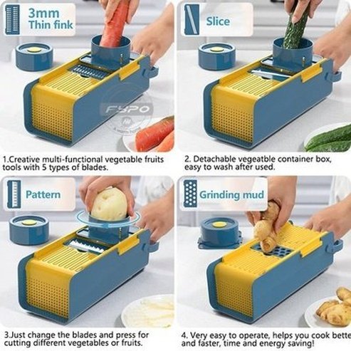 Multifunctional Mandoline Kitchen Potato Slicer