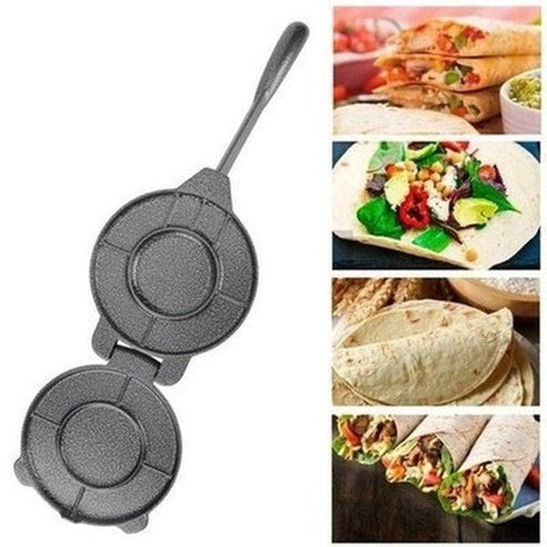 Tortilla Press Maker Pasta Molds & Stamps Aluminum press for dough to make tortillas – Dondepiso
