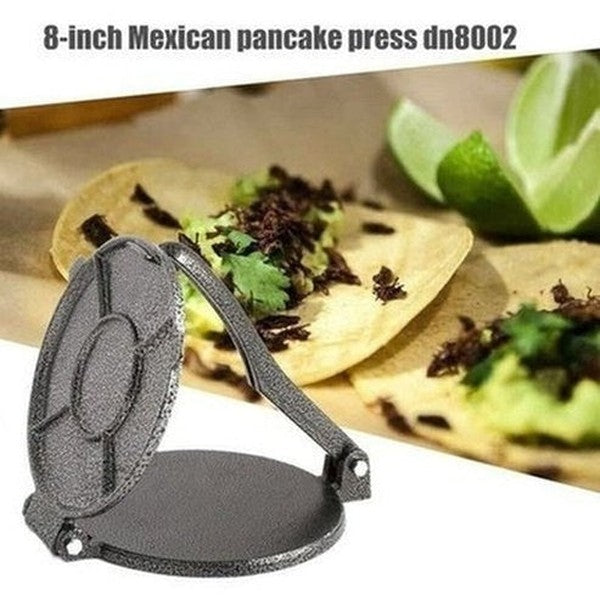 Tortilla Press Maker Pasta Molds & Stamps Aluminum press for dough to make tortillas – Dondepiso