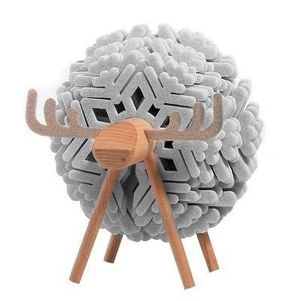 Cartoon Table Cup Mats Placemats Large Gray Cartoon Animal Table Cup Placemats Set · Dondepiso