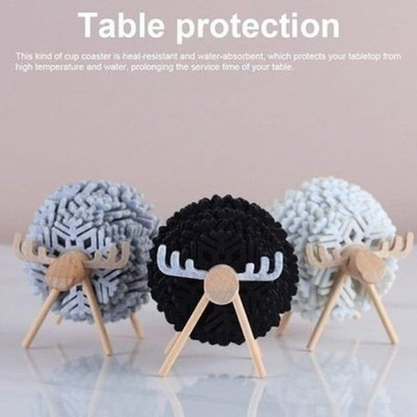 Cartoon Table Cup Mats Placemats Cartoon Animal Table Cup Placemats Set · Dondepiso