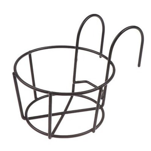 Round Hanging Pot Pot & Planter Liners Black / 3 Round Hanging Iron Pot for Outdoor use · Dondepiso