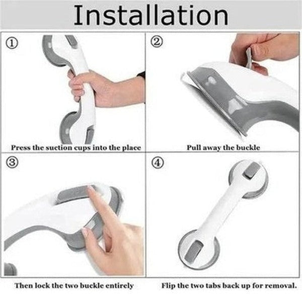 Safety Grab Bars Suction Cup Handle Sliding Door Window Fridge Drawer Refrigerator Cupboard Pull Handles Safety Shower Bathroom Non-slip. Safety Grab Bars