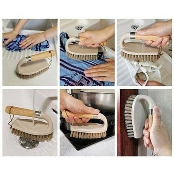 Beech Cleaning Brush Scrub Brushes Wood Heavy Duty Wood Beech Cleaning Brush · Dondepiso