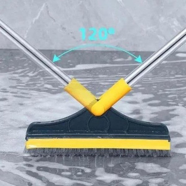 1-pcs Rotating Crevice Brush Bathroom Kitchen Floor Crevice Cleaning Brush Brushes Long Handle Stiff Broom Mop for Washing Windows Toilet Brush. Scrub Brushes.