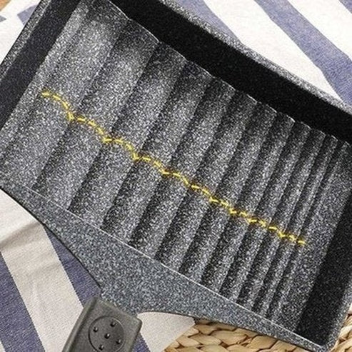 Curved Frying Pan Skillets & Frying Pans Black Non-stick Curved Design Omelette Frying Pan - Dondepiso