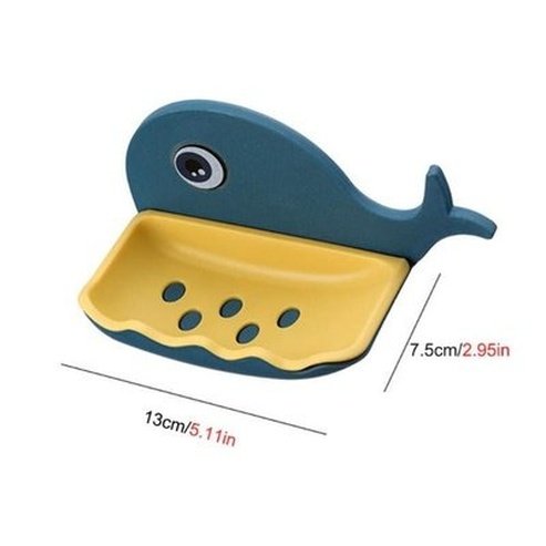 Cartoon whale Soap Dish Holder