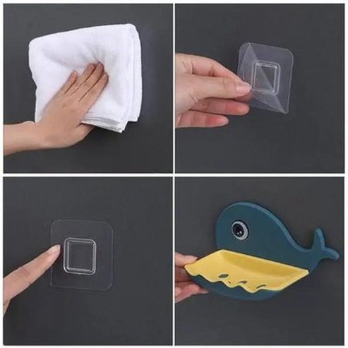 Cartoon whale Soap Dish Holder