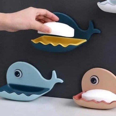 Cartoon whale Soap Dish Holder