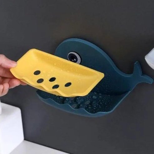 Cartoon whale Soap Dish Holder