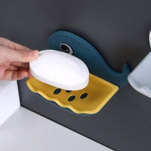 Cartoon whale Soap Dish Holder