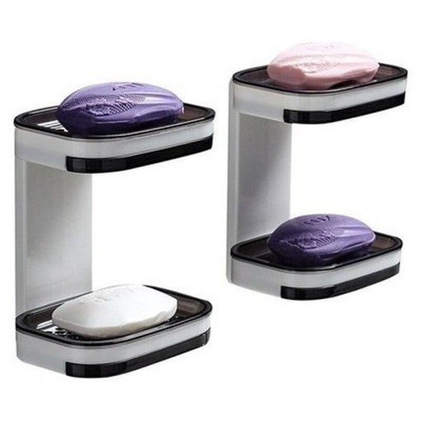 Double Layer Bathroom Soap Dish Soap Dishes & Holders Double Layer Bathroom Soap Dish Rack · Dondepiso