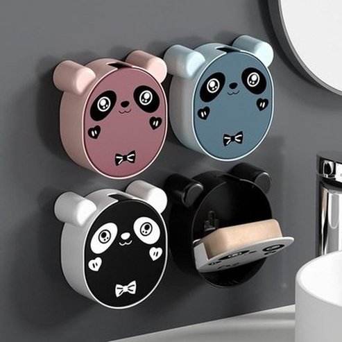 Cartoon Drain Soap Box Soap Dishes & Holders Wall-Mounted Cartoon Drain Soap Box · Dondepiso