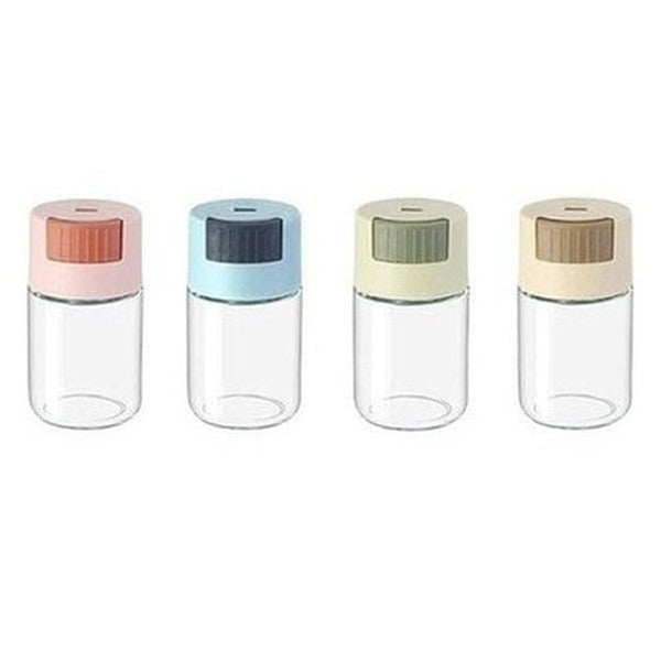 Glass Dispensing Seasoning Jar Spice Organizers Dust Proof Glass Dispensing Seasoning Jar · Dondepiso