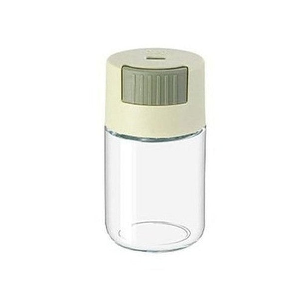 Glass Dispensing Seasoning Jar Spice Organizers Green Dust Proof Glass Dispensing Seasoning Jar · Dondepiso