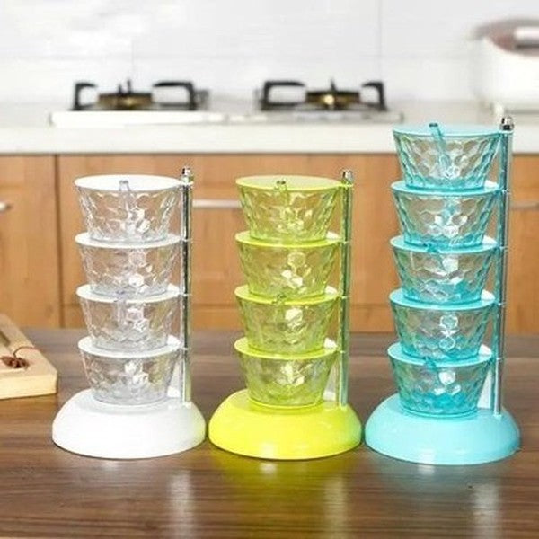 Vertical Seasoning Box Spice Organizers Rotatable multi-layer vertical seasoning box – Dondepiso