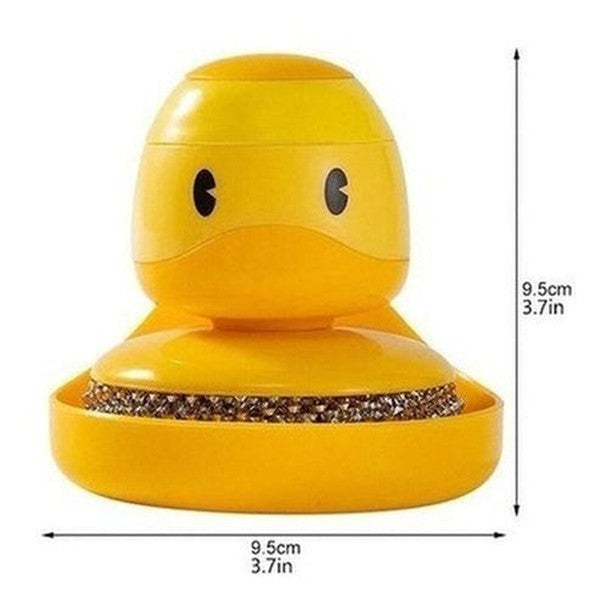 Duckling Scourer Sponges & Scouring Pads Duckling Scourer With Mushroom-Shaped Handle · Dondepiso