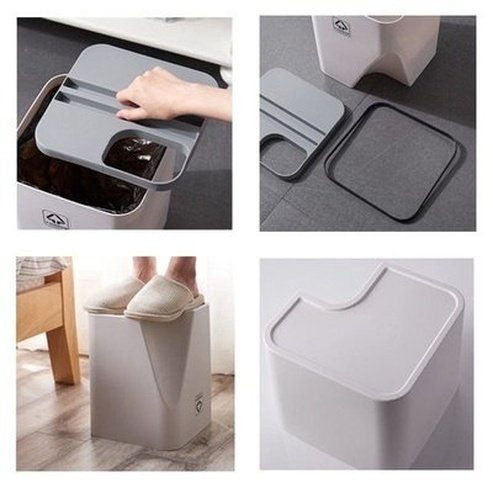 Stackable Trash Can Stackable Trash Can – Dondepiso