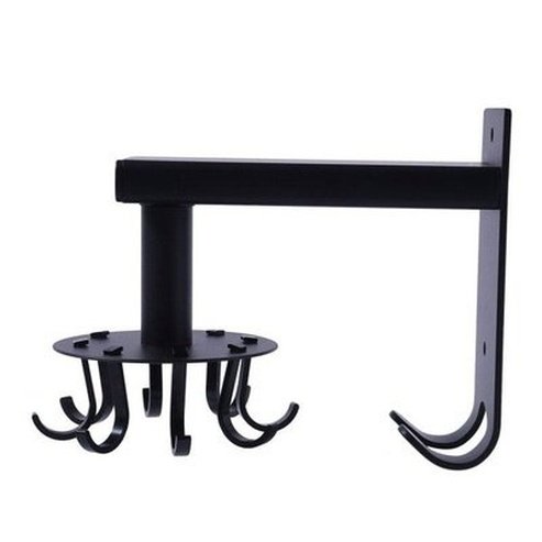 Kitchenware Storage Swivel Hook Storage Hooks & Racks 6 Hooks Black Aluminum Kitchenware Storage Swivel Hook · Dondepiso