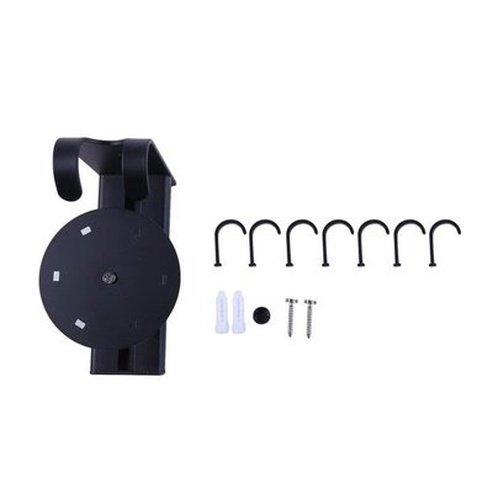 Kitchenware Storage Swivel Hook Storage Hooks & Racks Black Aluminum Kitchenware Storage Swivel Hook · Dondepiso