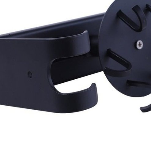 Kitchenware Storage Swivel Hook Storage Hooks & Racks Black Aluminum Kitchenware Storage Swivel Hook · Dondepiso