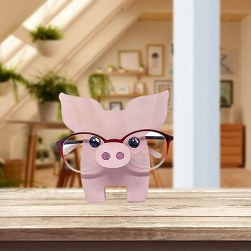 Cartoon Glasses Rack Storage Hooks & Racks Kawaii Wooden Cartoon Animal Glasses Rack · Dondepiso