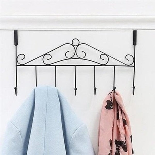 Over Door Rack Storage Hooks & Racks Over Door Hanging Storage Iron Rack · Dondepiso