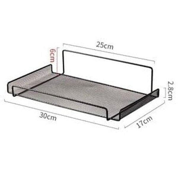 Router Storage Rack Storage Hooks & Racks Storage Shelf Over TV for Router – Dondepiso