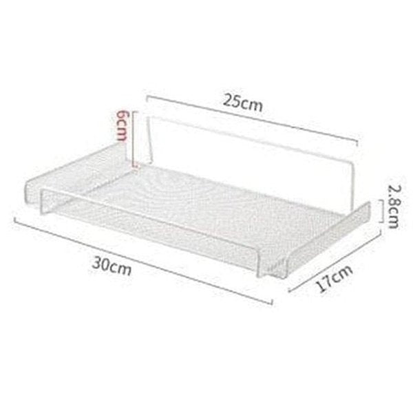 Router Storage Rack Storage Hooks & Racks Storage Shelf Over TV for Router – Dondepiso