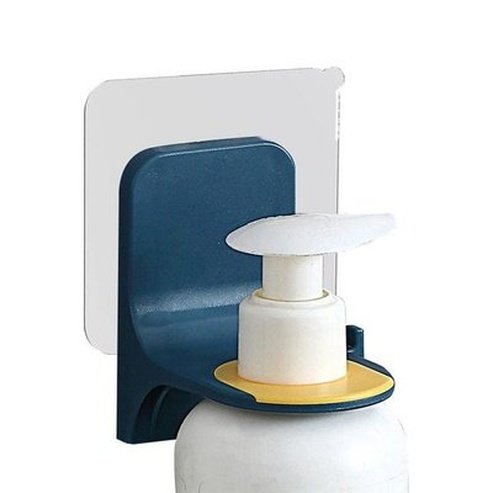 Bathroom Rack Shampoo Bottle Storage Hooks & Racks Blue / China Wall Mount Bathroom Rack Shampoo Bottle · Dondepiso