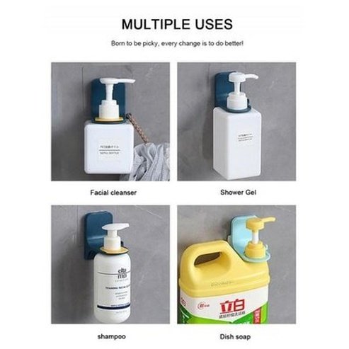 Bathroom Rack Shampoo Bottle Storage Hooks & Racks Wall Mount Bathroom Rack Shampoo Bottle · Dondepiso