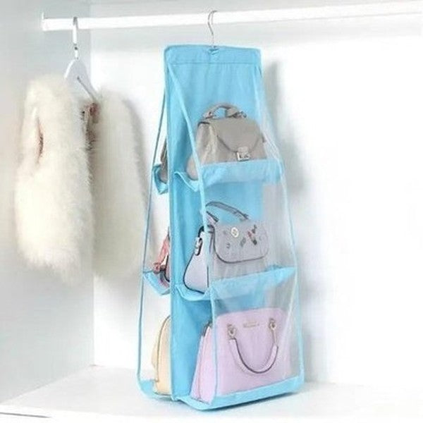 Hanging Storage Bag Storage & Organization KF0098 6 Pockets Hanging Storage Hanger Bag – Dondepiso