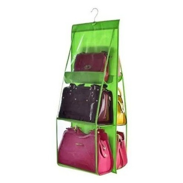 Hanging Storage Bag Storage & Organization KF0104 6 Pockets Hanging Storage Hanger Bag – Dondepiso