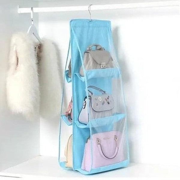 Hanging Storage Bag Storage & Organization 6 Pockets Hanging Storage Hanger Bag – Dondepiso