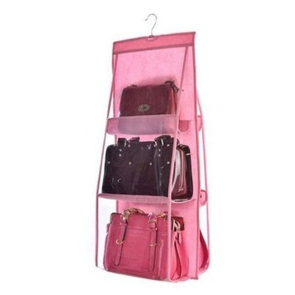 Hanging Storage Bag Storage & Organization KF0101 6 Pockets Hanging Storage Hanger Bag – Dondepiso