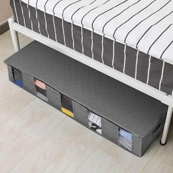 Bed Storage Bag Storage & Organization Non-woven Under Bed Storage Bag Quilt Blanket – Dondepiso