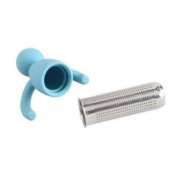 Anthropomorphic tea strainer Tea Strainers Resting Little Man Shaped Tea Infuser – Dondepiso