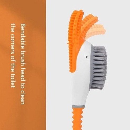 Cartoon Toilet Brush Toilet Brushes & Holders Cartoon Shape No Dead Corner Floating Toilet Brush – Dondepiso