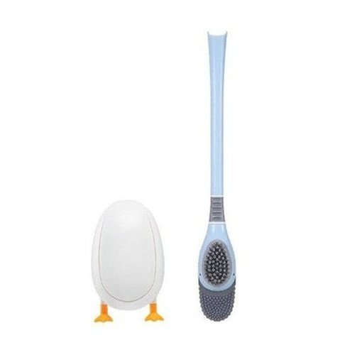 Cartoon Toilet Brush Toilet Brushes & Holders Blue / China Cartoon Shape No Dead Corner Floating Toilet Brush – Dondepiso