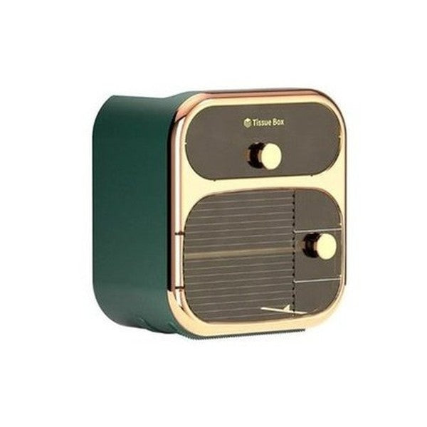 Hanging Toilet Paper Box Toilet Paper Holders Green Light luxury Hanging Toilet Paper Box · Dondepiso