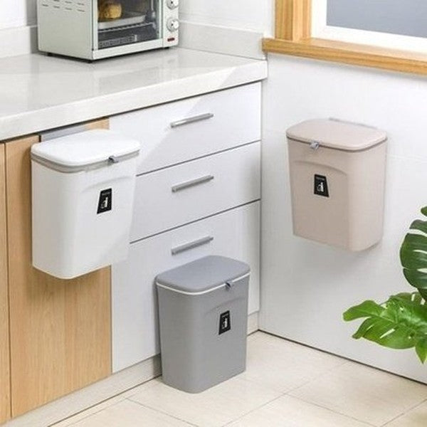 Hanging Trash Can Trash Cans & Wastebaskets Hanging Trash Can Waste Recycle Bin – Dondepiso