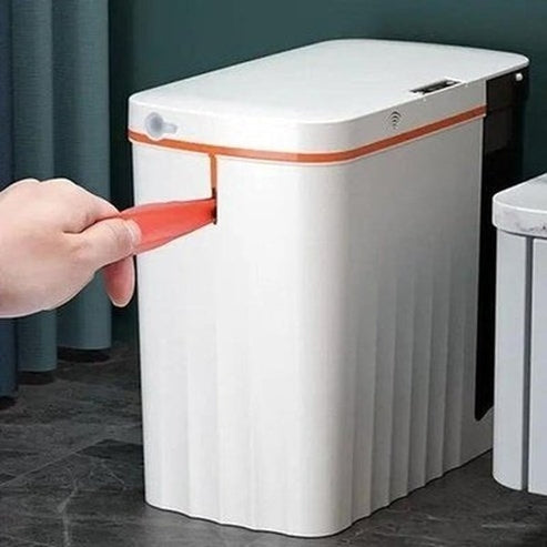 Induction Trash Can Trash Cans & Wastebaskets Induction USB Smart Trash Can – Dondepiso