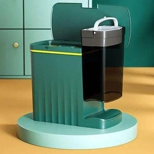 Induction Trash Can Trash Cans & Wastebaskets Induction USB Smart Trash Can – Dondepiso