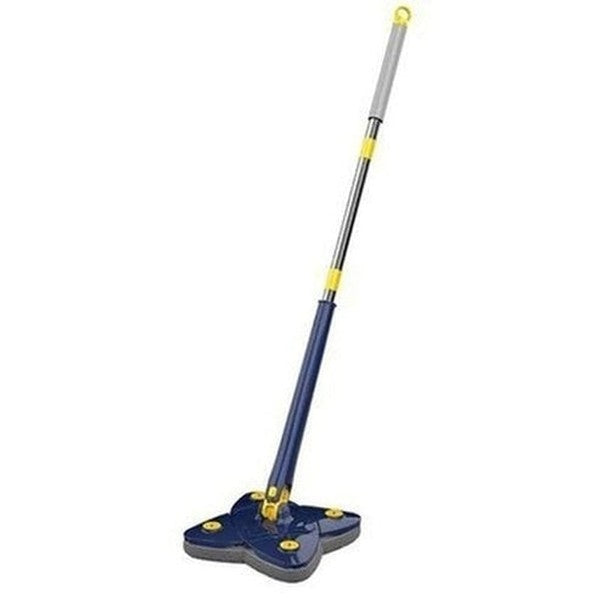 Triangle 360 Cleaning Mop Mops Blue Rotating Triangle Cleaning Mop for Tiles And Walls · Dondepiso