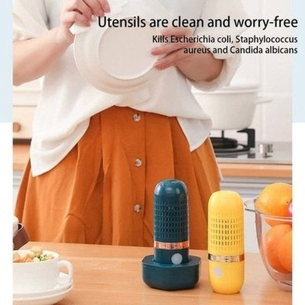 Vegetable Washing Device Ultrasonic Cleaners Waterproof Rechargeable Vegetable Washing Device · Dondepiso