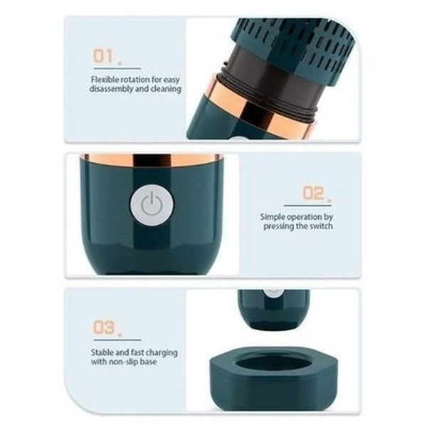 Vegetable Washing Device Ultrasonic Cleaners Waterproof Rechargeable Vegetable Washing Device · Dondepiso